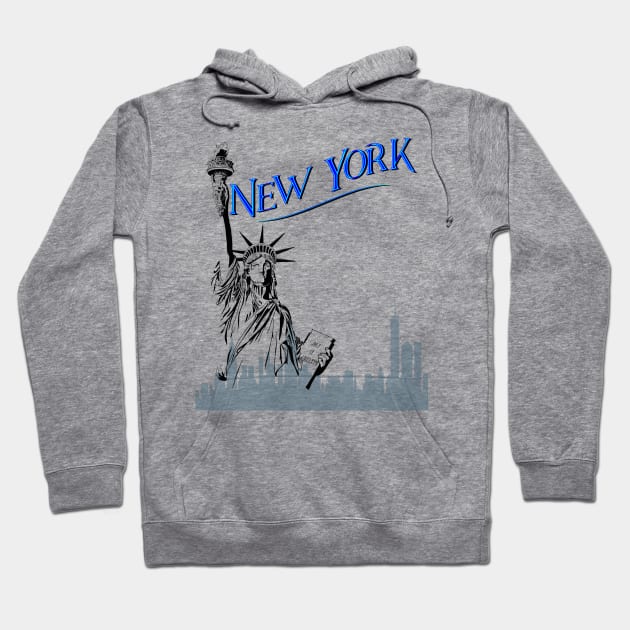 New York Hoodie by Snapdragon